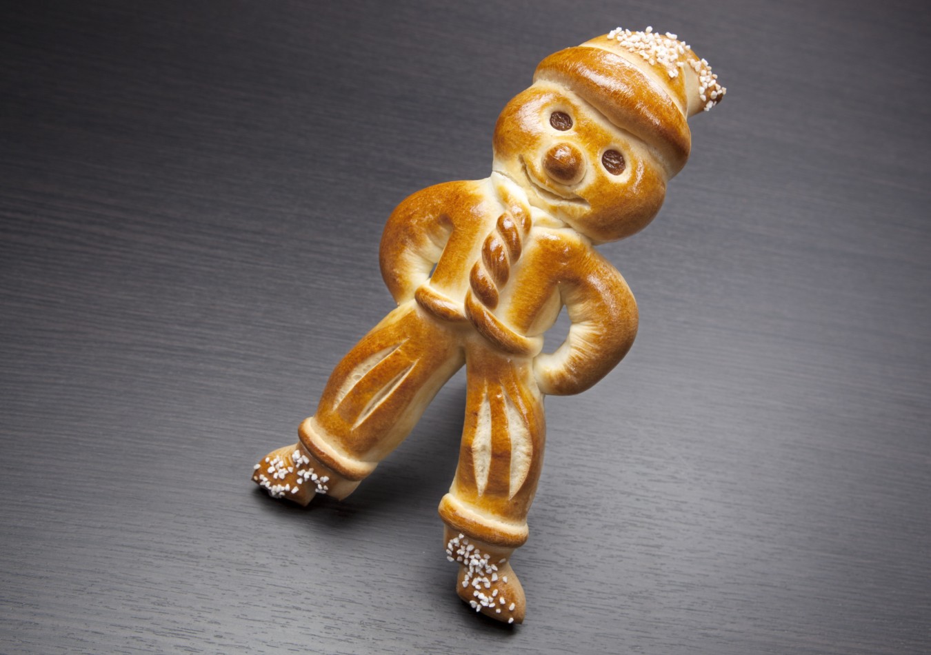 ...vom Bäcker frisch da komm ich her